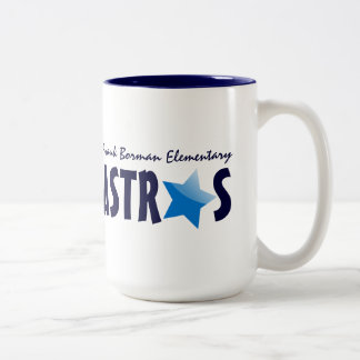 Frank Borman grundlegende Stern-Kaffee-Tasse Zweifarbige Tasse