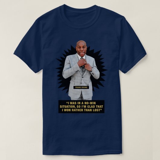 Frank Bruno T-Shirt (Design vorne)