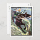 Frank C. Papé Pape - Falcon the Hunter Postkarte (Vorne/Hinten)