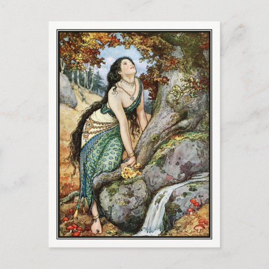 Frank C. Papé Pape - Ilya trifft Svyatogor Postkarte (Vorderseite)