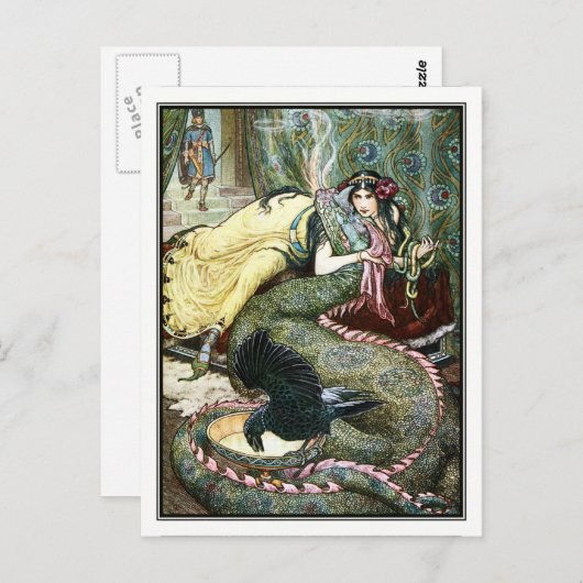 Frank C. Papé Pape - Quiet Dunai Postkarte (Vorne/Hinten)