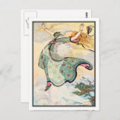 Frank C. Papé Pape - Whirlwind Postkarte (Vorne/Hinten)