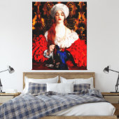 FRANK CADOGAN COWPER - BLAUE BIRD - 1918 - LEINWANDDRUCK (Insitu (Schlafzimmer))