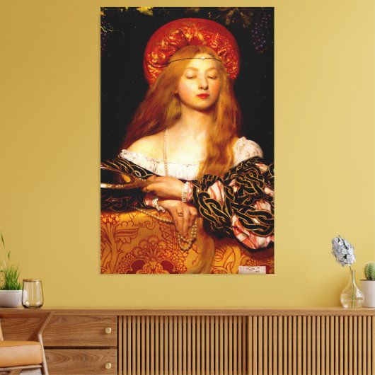 FRANK CADOGAN COWPER | VANITY 1907 Pre-Raphaelites Leinwanddruck (Insitu (Wohnzimmer))