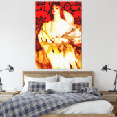 FRANK CADOGAN COWPER - VANITY 1919 Pre-Raphaelites Leinwanddruck (Insitu (Schlafzimmer))