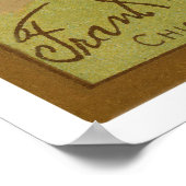 Frank Chance Cubs Baseball 1911 Poster (Ecke)