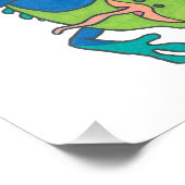 Frank der Froschdruck Fotodruck (Ecke)