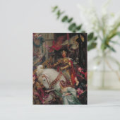 Frank Dicksee - Die Postkarte Zwei Kronen (Stehend Vorderseite)