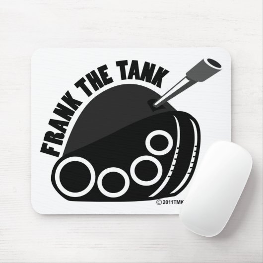 Frank die Behälter-Logo-Mausunterlage Mousepad (Mit Mouse)