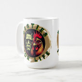 "Frank & Earl Besties" Chessy Chicken Selfies Kaffeetasse (Vorderseite Links)