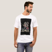 Frank Einstein Funny Science Frankenstein Mashup A T-Shirt (Vorne ganz)