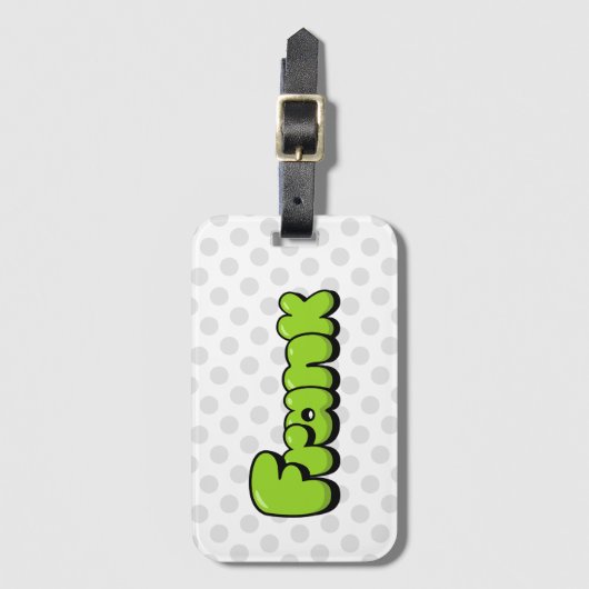 Frank Gepäckanhänger (Vorderseite Vertikal)