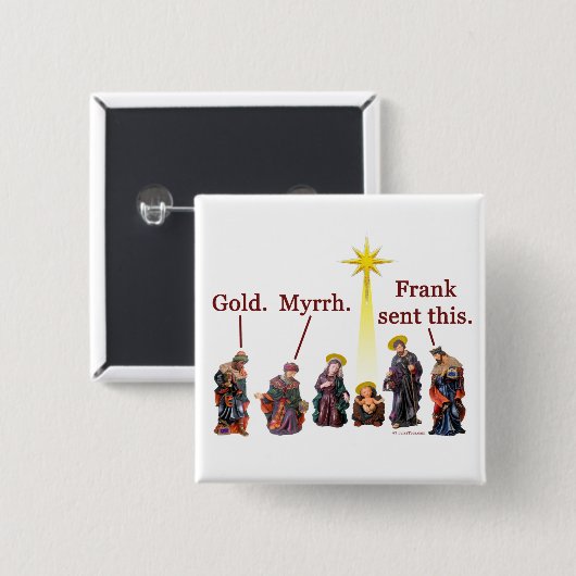 Frank geschickt diesem button (Vorne & Hinten)