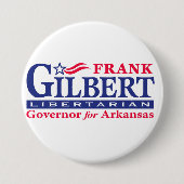 Frank Gilbert 3" Button (Vorderseite)