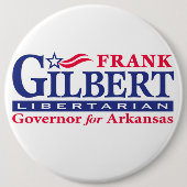Frank Gilbert für Gouverneur Button (Vorderseite)