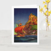 Frank Godwin Karte (Gelbe Blume)