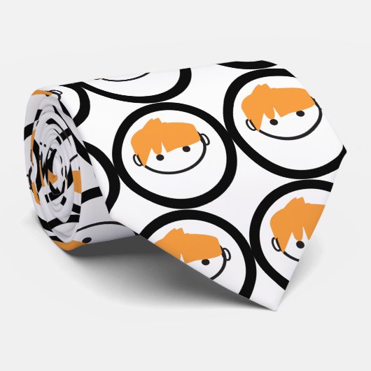 Frank. (Ingwer) Krawatte (Gerollt)