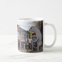 Frank isst am BaltimoreDeli - Tasse