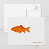 Frank ist berühmt postkarte (Vorne/Hinten)