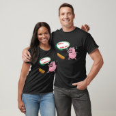 Frank. ist das Sie Hotdog lustiger Schweinefleisch T-Shirt (Unisex)