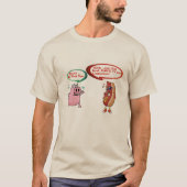 Frank ist, dass Sie ? verborgen Hund GRILLEN Lover T-Shirt (Vorderseite)