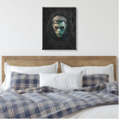 Frank Jr. Canvas Print Leinwanddruck (Insitu (Schlafzimmer))