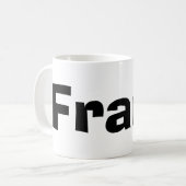 Frank Kaffeetasse (Vorderseite Links)