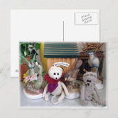 Frank&Lennart - Begrüßungsfreunde- Postkarte (Vorne/Hinten)