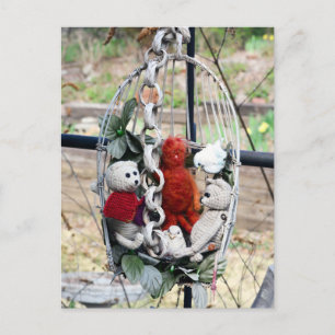 Frank, Leo und Mandarin Postkarte