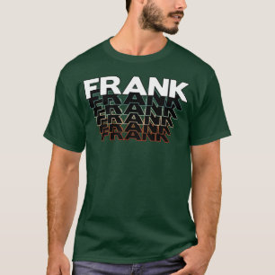 Frank Lustig Retro Vintage Sonnenuntergang Frank 8 T-Shirt