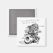 Frank Moore Magnet (Vorderseite/Rückseite)