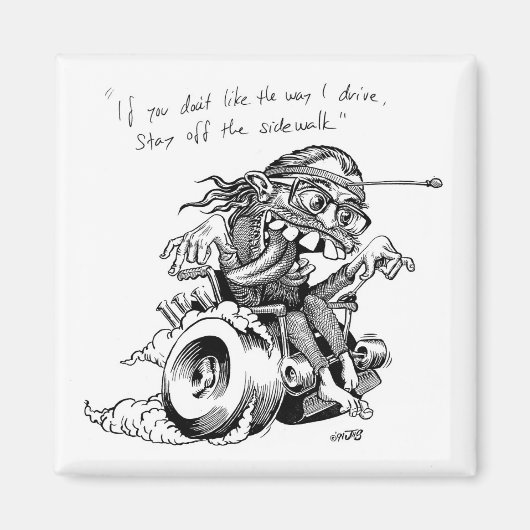 Frank Moore Magnet (Vorne)