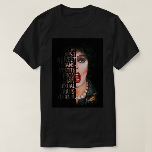Frank N Furter Poster T-Shirt (Design vorne)