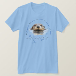 FRANK Peptid, Otter 2 mit benutzerdefiniertem Text T-Shirt