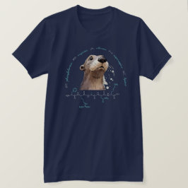 FRANK Peptid, Otter 3 mit benutzerdefiniertem Text T-Shirt