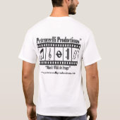 Frank Petrucells 25 Jahre von Furcht CD Shirt (Rückseite)