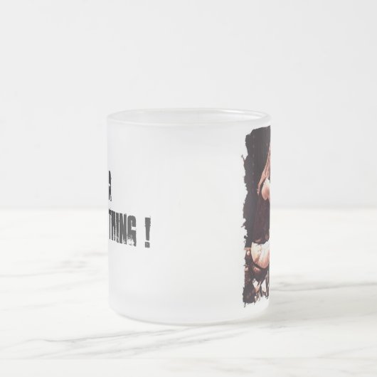 Frank-Pilger-Kaffee-Tasse Mattglastasse (Mittel)