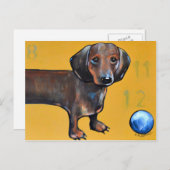 Frank. Postkarte (Vorne/Hinten)