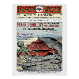 Frank Read Jr Futurist Sci-Fi, Ausgabe 1-8, 1902 Poster