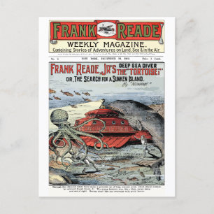 Frank Read Jr Futurist Sci-Fi, Ausgabe 1-8, 1902 Postkarte