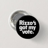 Frank Rizzo 1968 Kampagnen-Knopf Button (Vorne & Hinten)