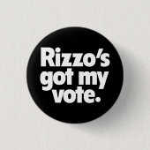 Frank Rizzo 1968 Kampagnen-Knopf Button (Vorderseite)