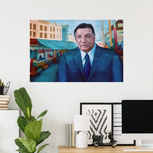Frank Rizzo Mural Poster (Heimbüro)