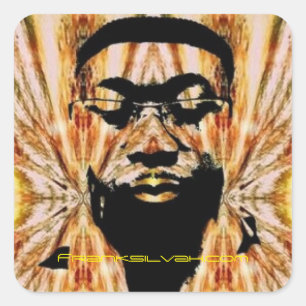 Frank Silvah UL-Ausgabe (Aufkleber) Quadratischer Aufkleber