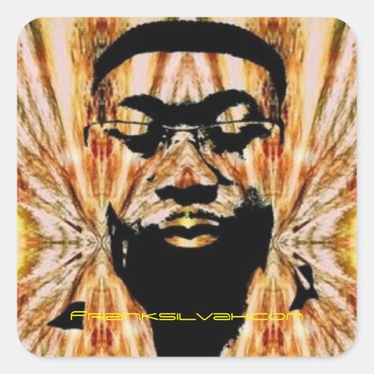 Frank Silvah UL Edition (Aufkleber) Quadratischer Aufkleber (Vorderseite)