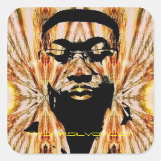 Frank Silvah UL Edition (Aufkleber) Quadratischer Aufkleber