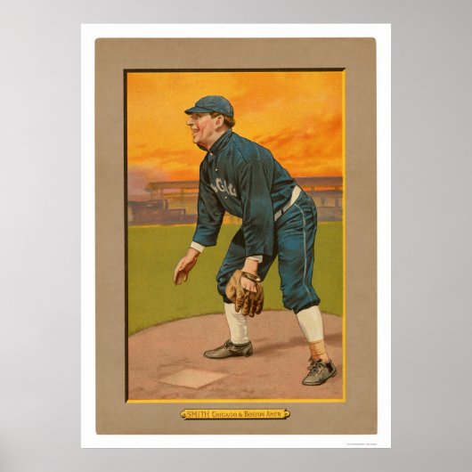 Frank Smith White Sox Baseball 1911 Poster (Vorne)
