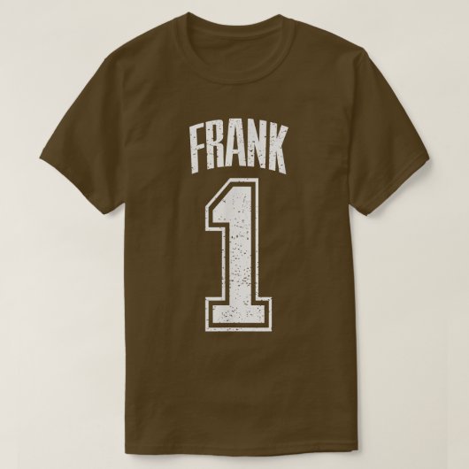 Frank-Support Nummer 1 Bester Lüfter T-Shirt (Design vorne)