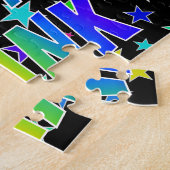 "FRANK" Vorname, Spaß "GLÜCKLICHER GEBURTSTAG" Puzzle (Seite)