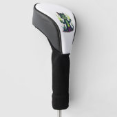 Franken-Katz Labor Golf Headcover (angewinkelt)